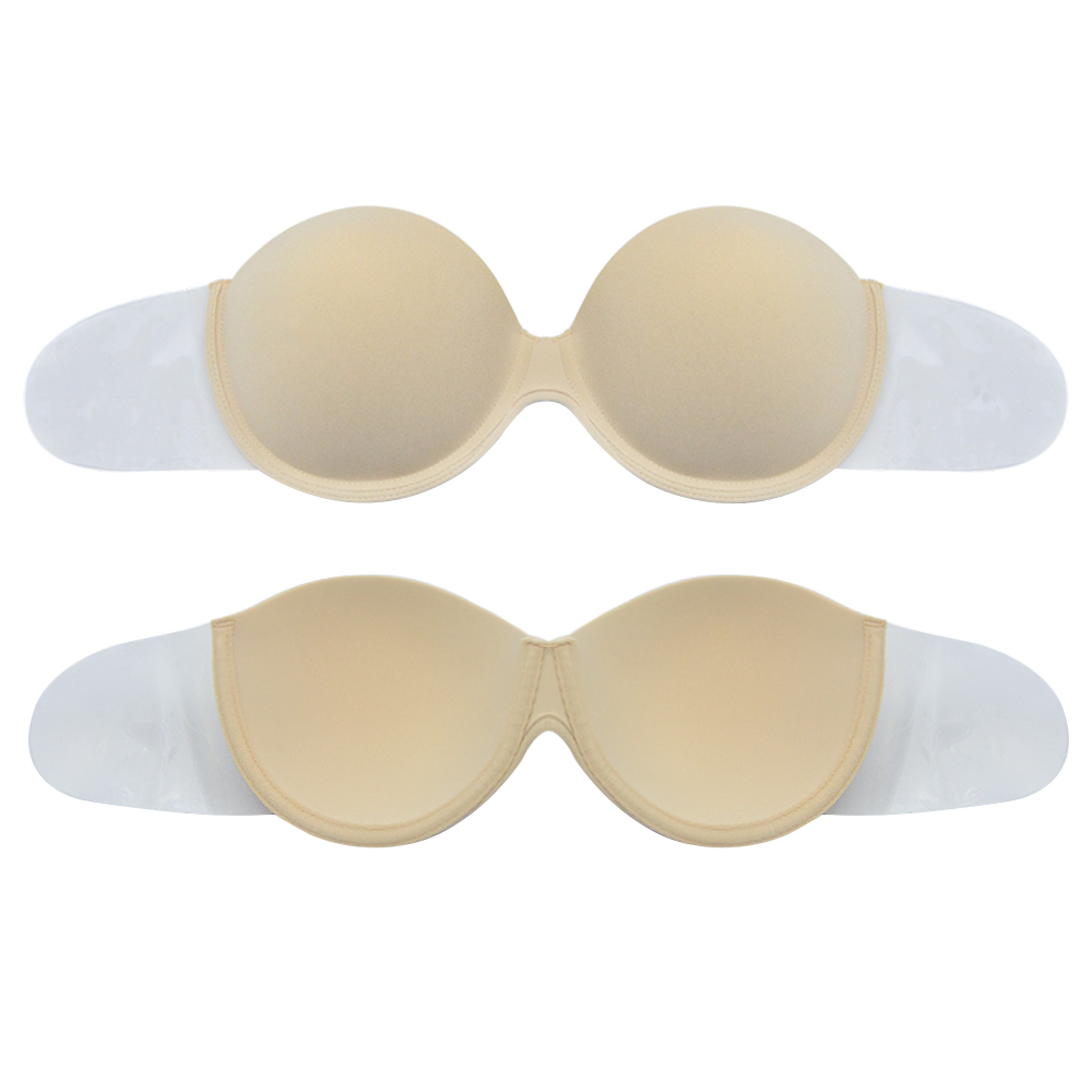 One Piece Strapless Backless Invisible Silicone Push-up Sexy Bra