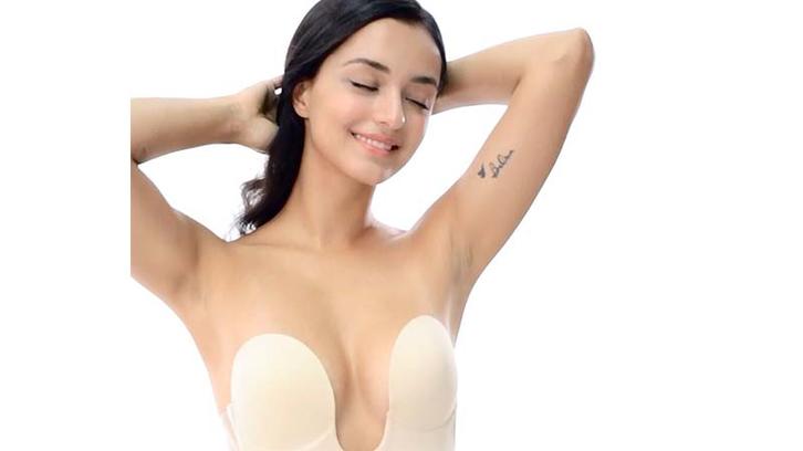 Deep V Sexy Women's Underwear Invisible Bra